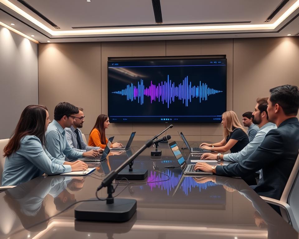 Tips for seamlessly integrating AI voices into professional presentations for maximum impact.